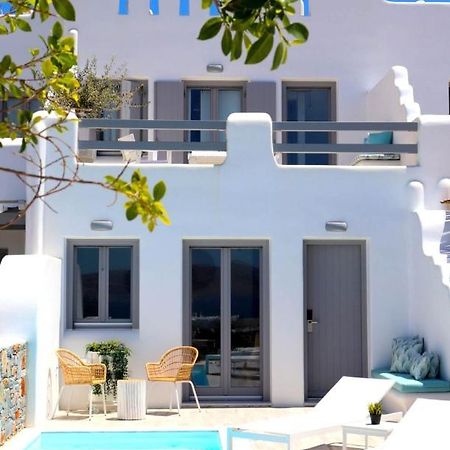 Вилла The Nine Graces - Agia Anna - Option With Private Pool Or Hot Tub Экстерьер фото