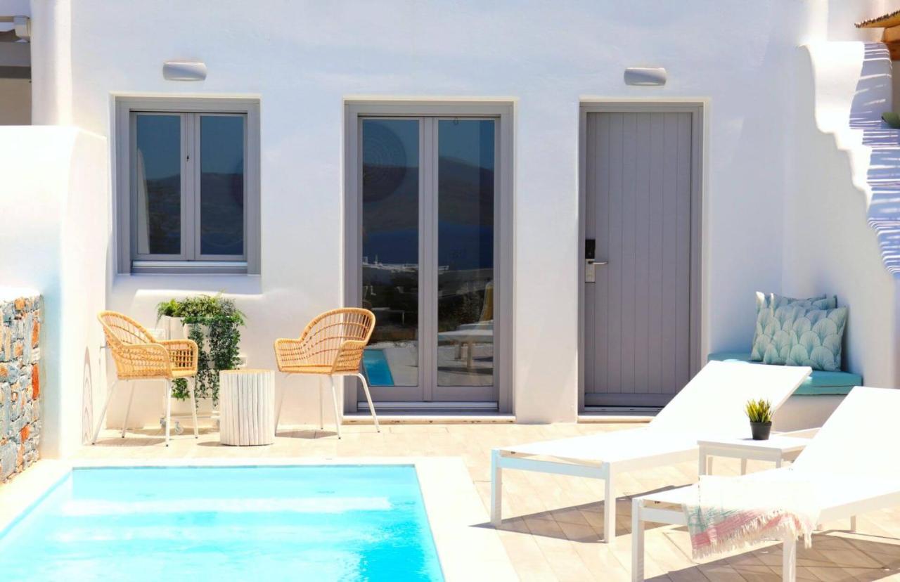 Вилла The Nine Graces - Agia Anna - Option With Private Pool Or Hot Tub Экстерьер фото
