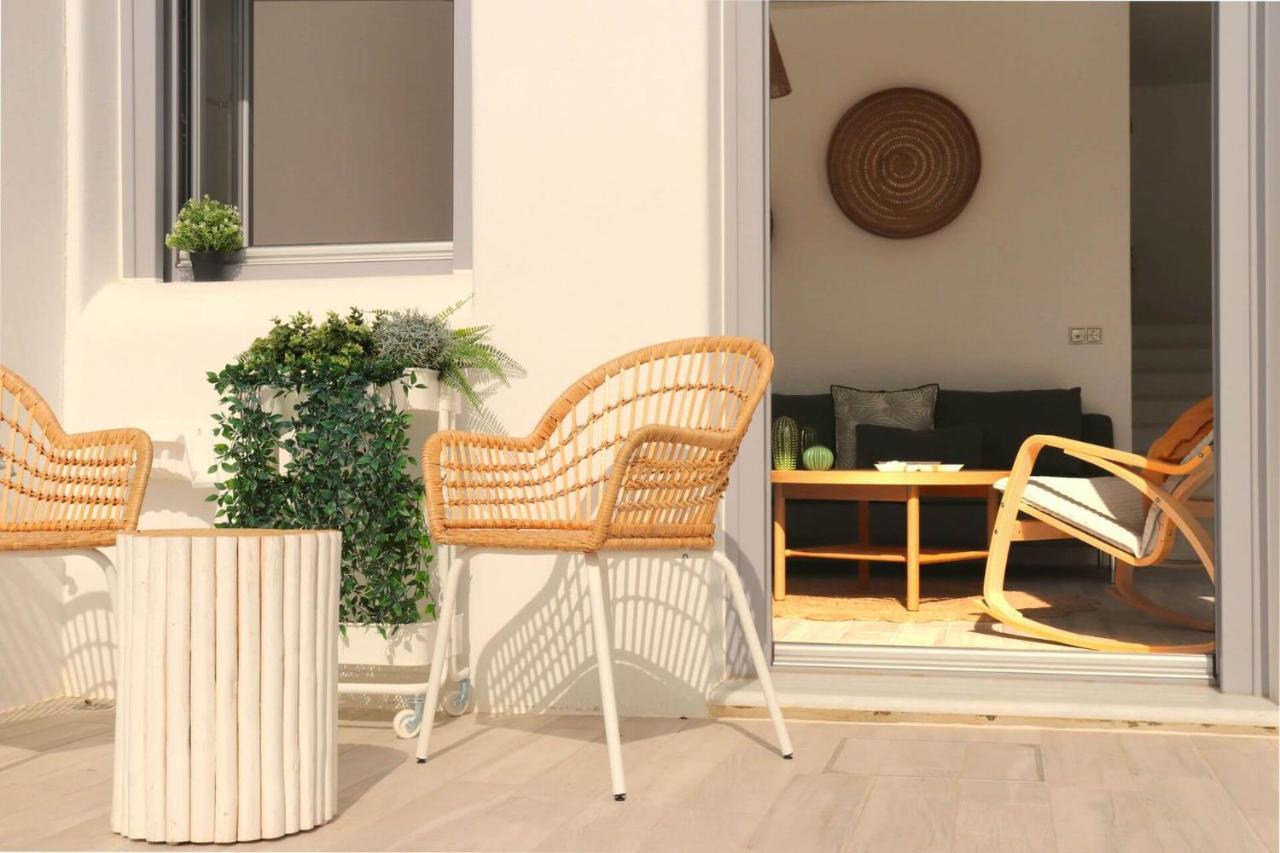 Вилла The Nine Graces - Agia Anna - Option With Private Pool Or Hot Tub Экстерьер фото