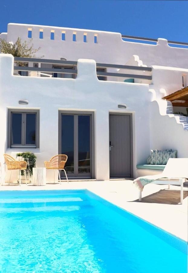 Вилла The Nine Graces - Agia Anna - Option With Private Pool Or Hot Tub Экстерьер фото