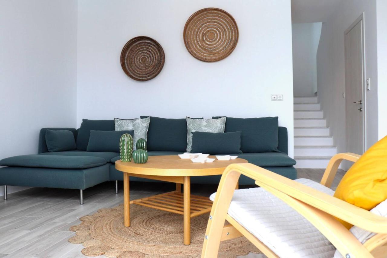 Вилла The Nine Graces - Agia Anna - Option With Private Pool Or Hot Tub Экстерьер фото